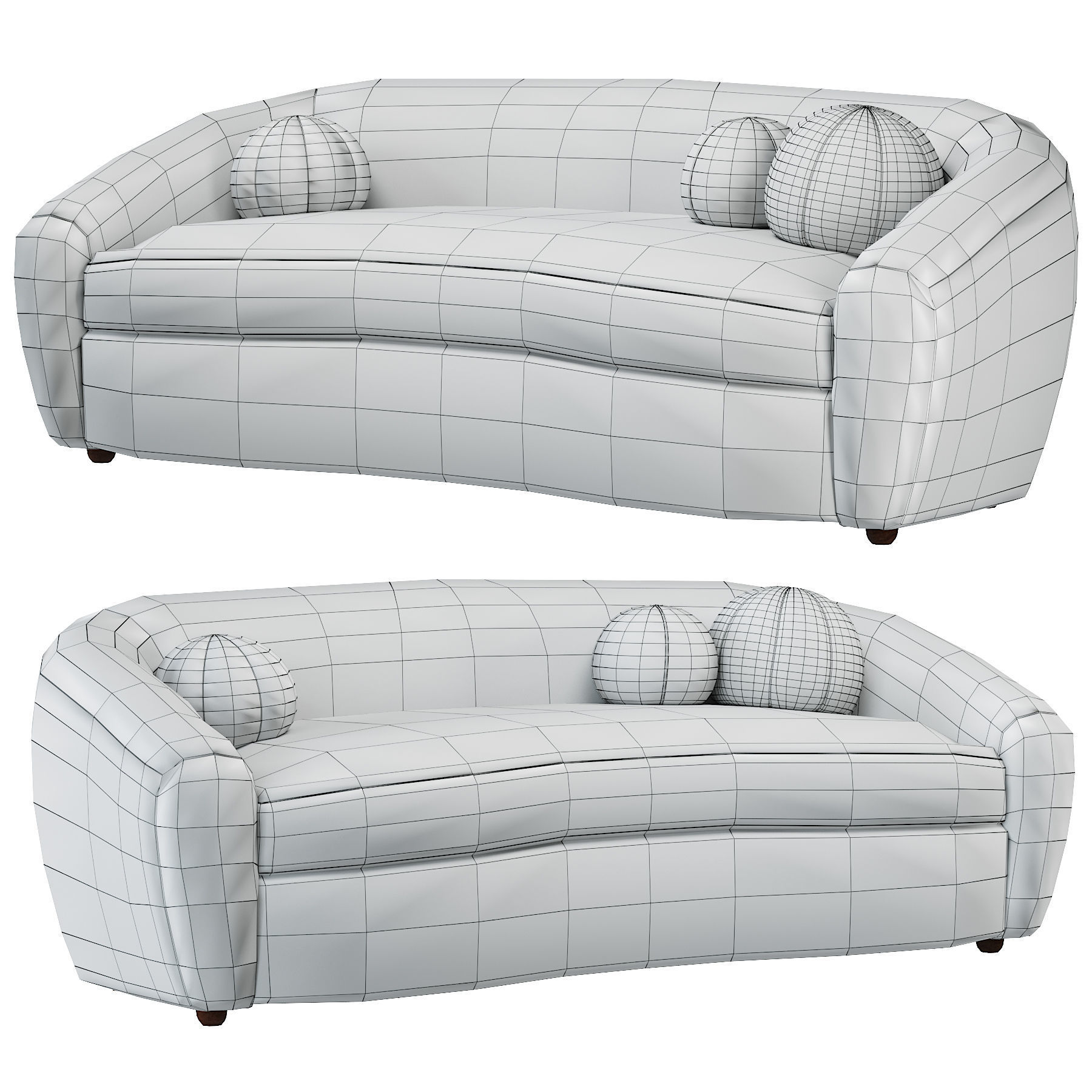 RH  SYLVAIN sofa 3D model_11