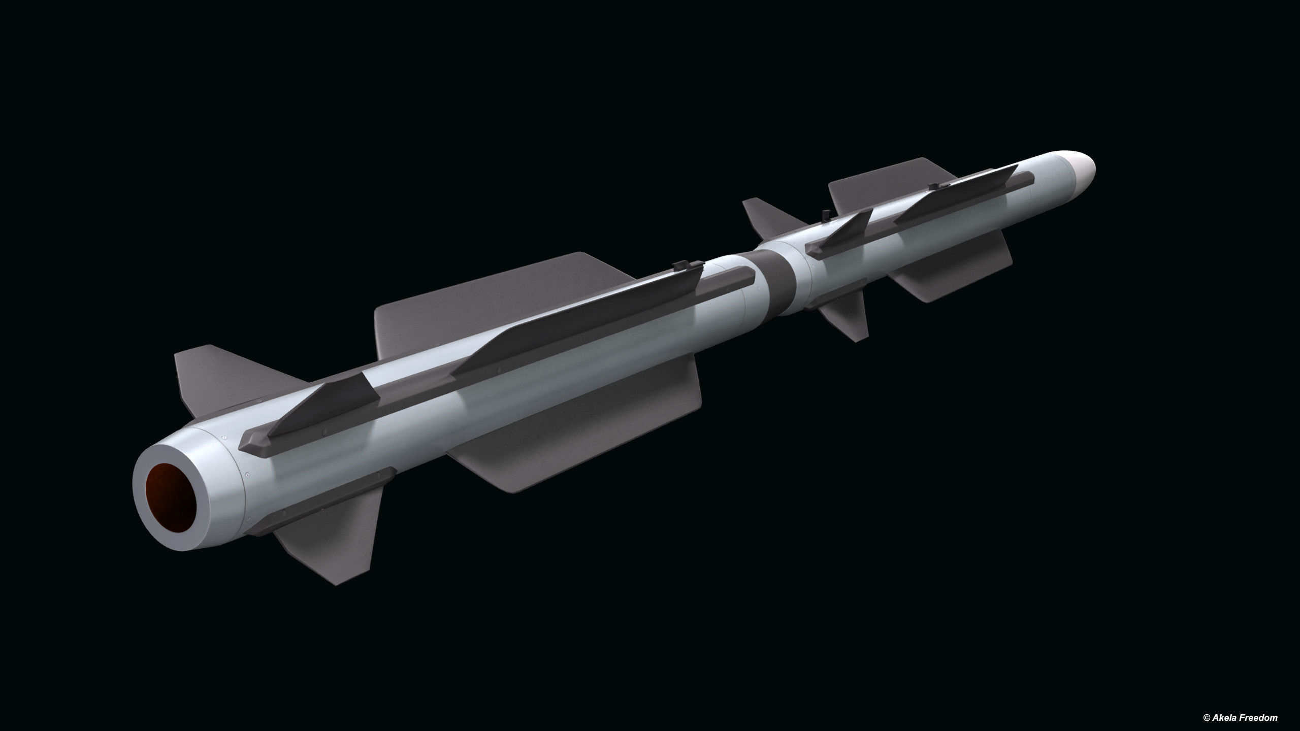 LRAAM Concept Missile 3D model_2