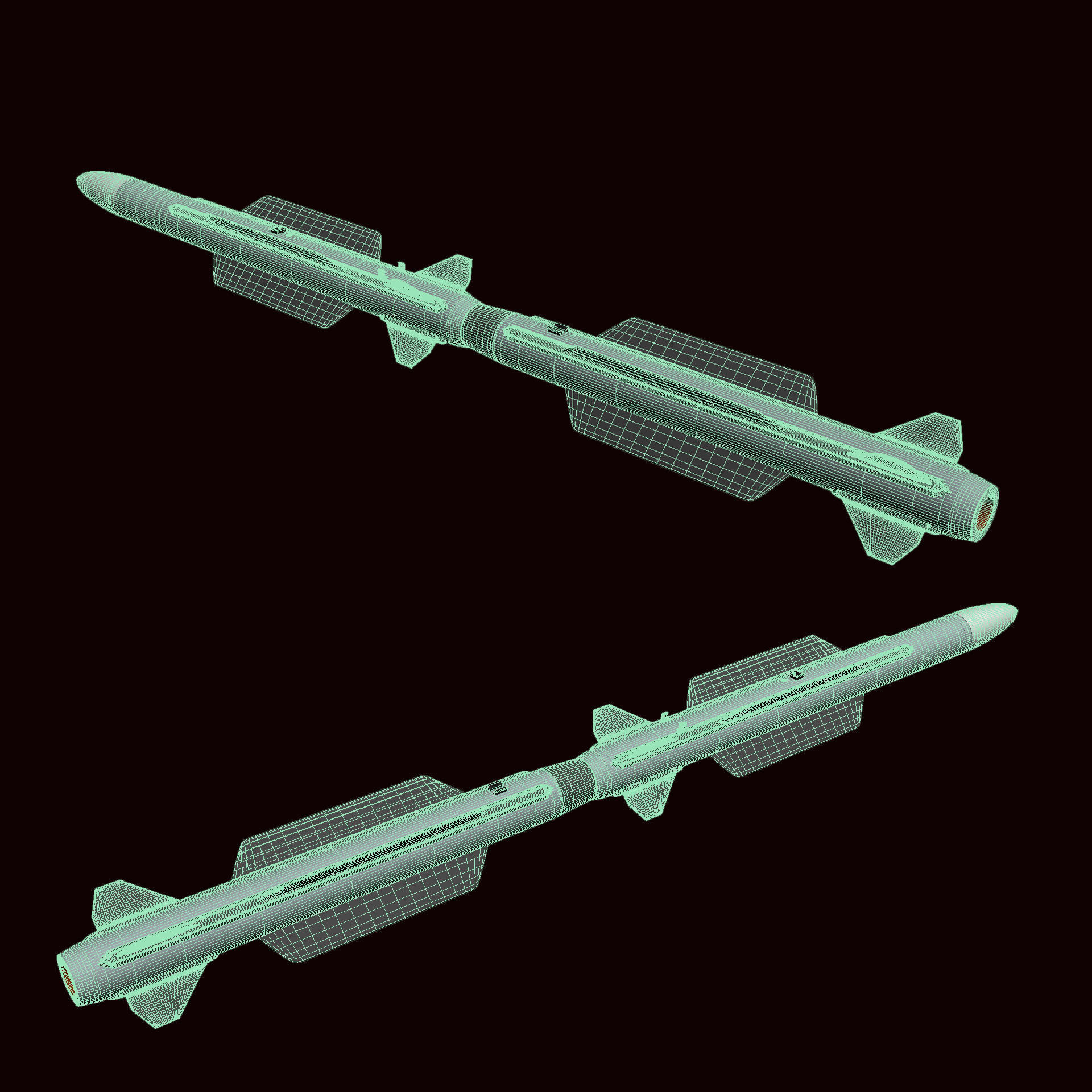 LRAAM Concept Missile 3D model_9
