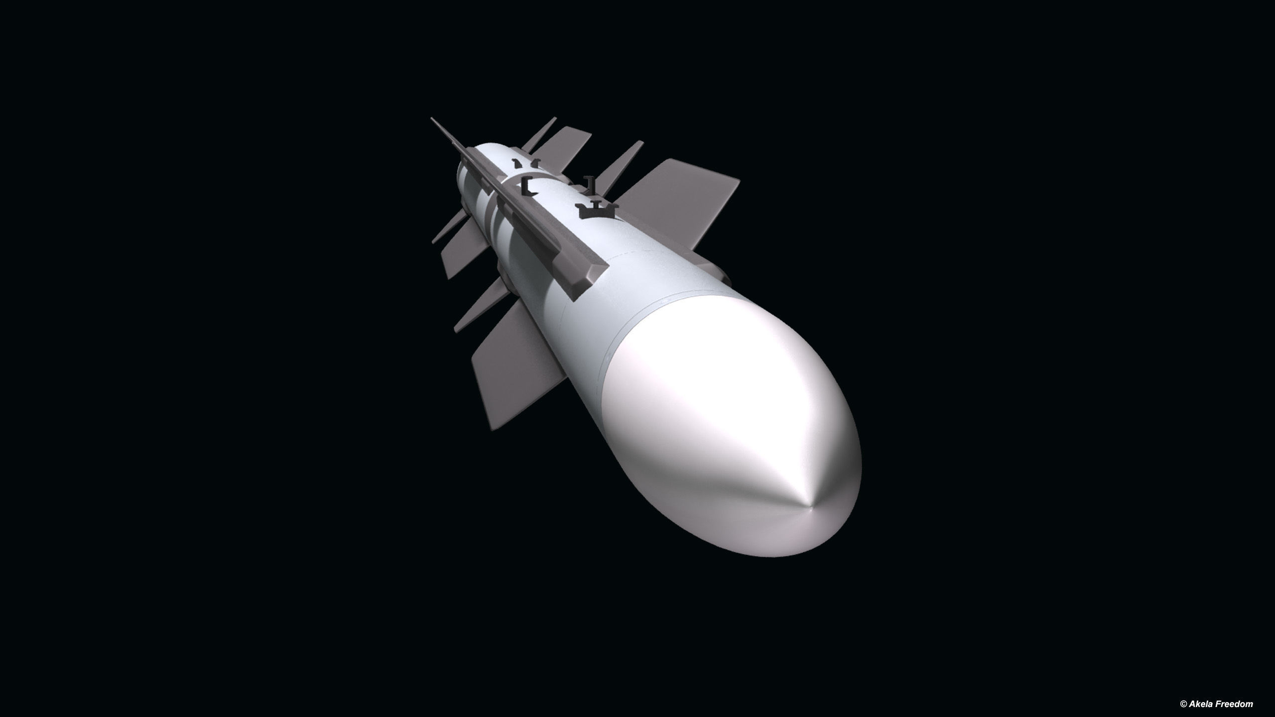 LRAAM Concept Missile 3D model_5