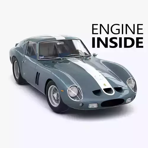 Ferrari 250 GTO - 3387GT - Complete 3D model