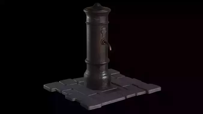 Nasone a typical drinking fountain of Rome