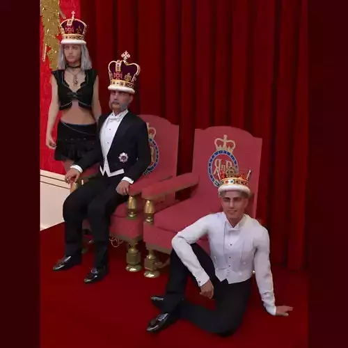 The Royal Crowns for DAZ Studio