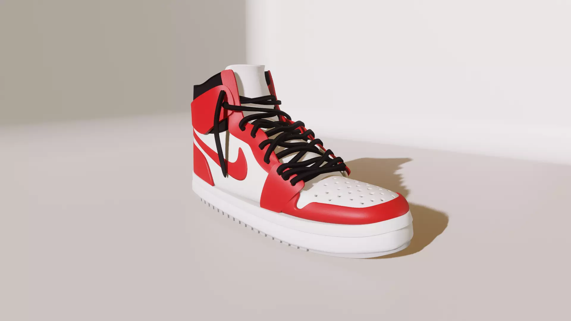 JORDAN 1 SHOE Free 3D model