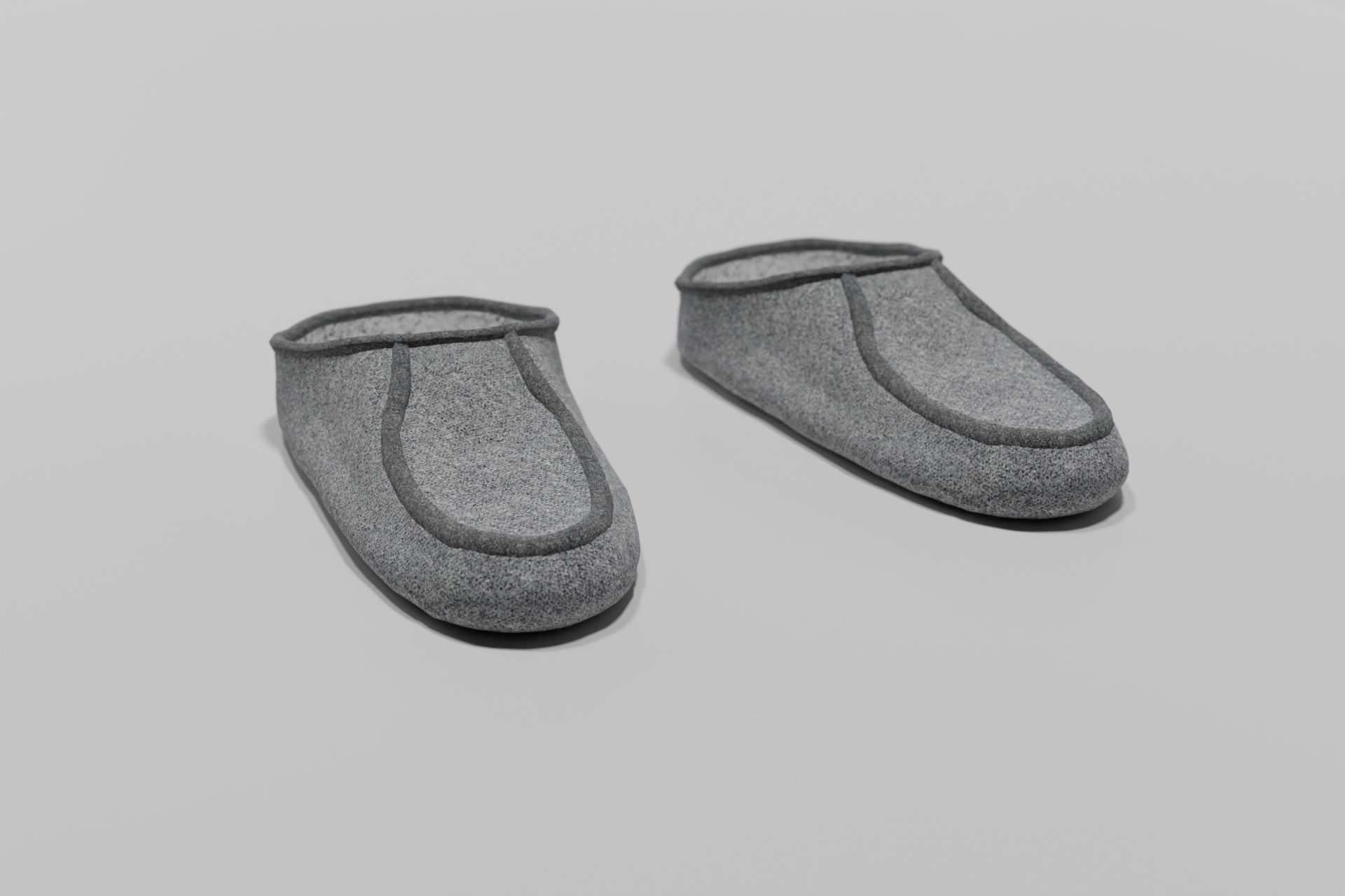 Bedroom slippers 3D model_1