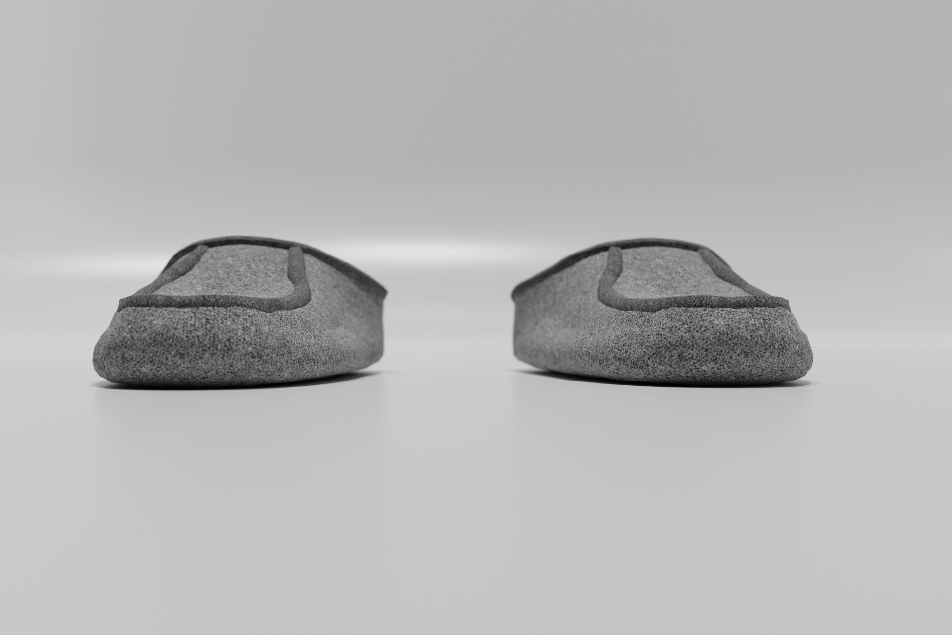 Bedroom slippers 3D model_2