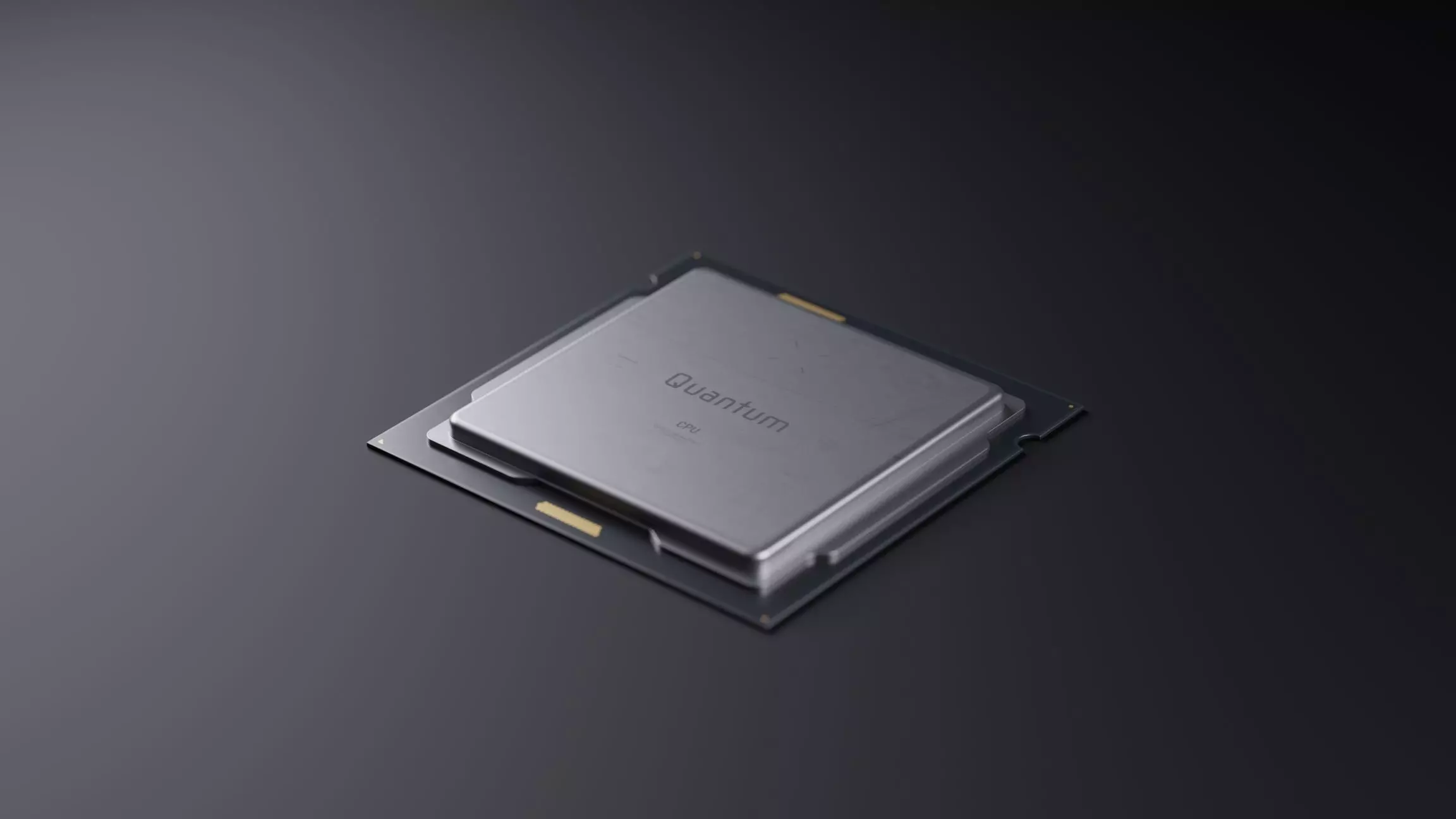 Cpu chip HQ  Low-poly 3D model_0