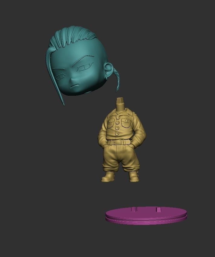 Draken - Tokyo Revengers 3D print model_8