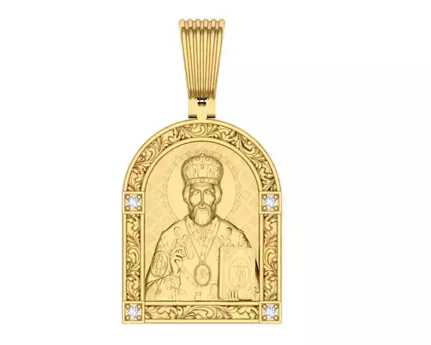 Saint Nicholas pendant