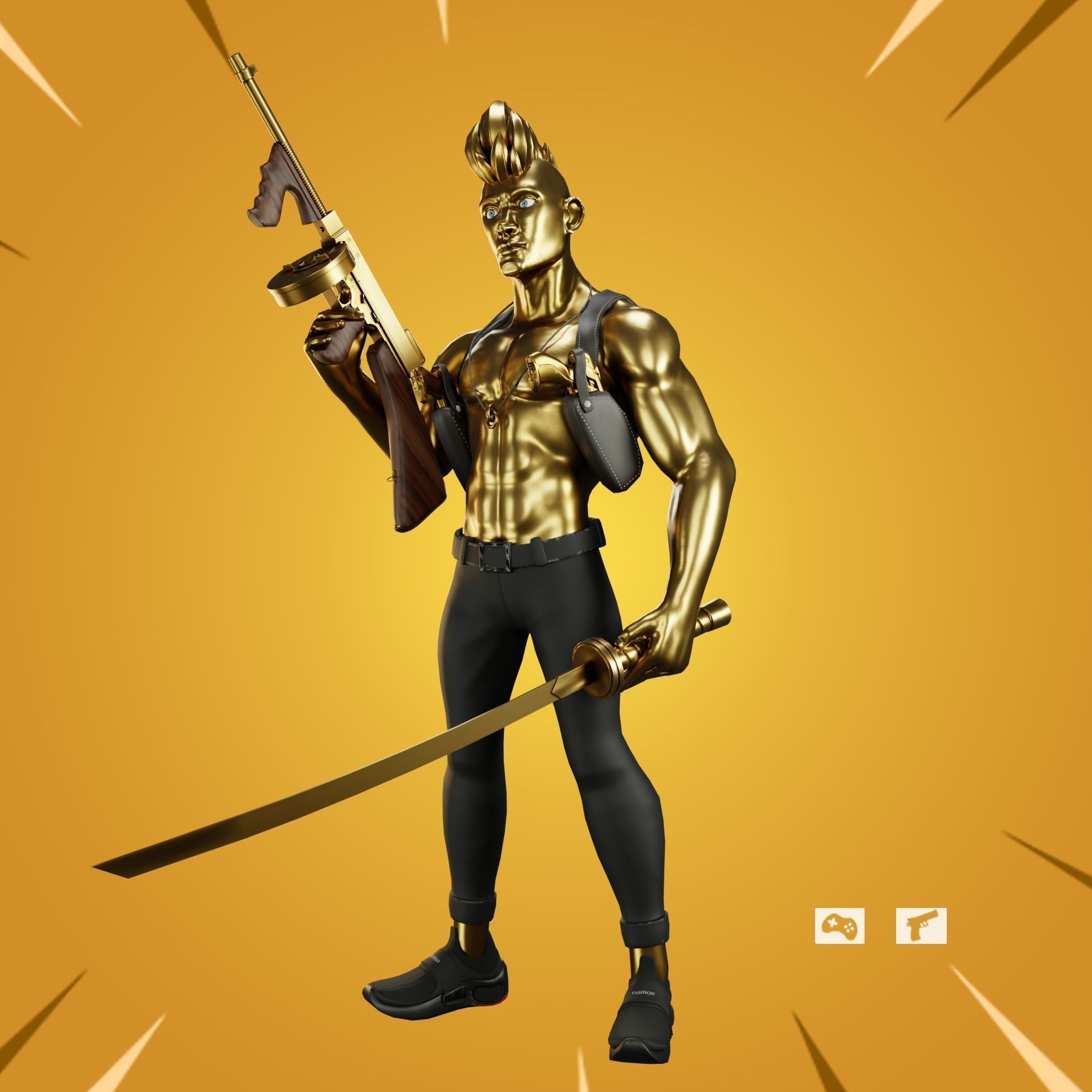 Stylized character pack Low-poly 3D model_7