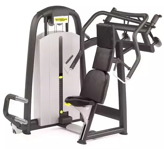 TechnoGym Shoulder Exercise and Fitness Machine 3D model