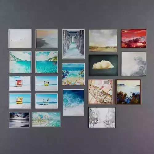 Collection of modern paintings horchow - 5