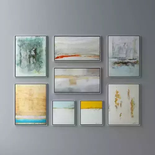 Collection of contemporary paintings John-Richard collection 14