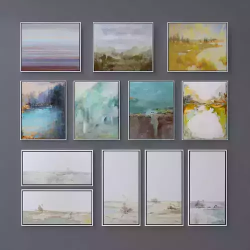 Collection of contemporary paintings John-Richard collection 15