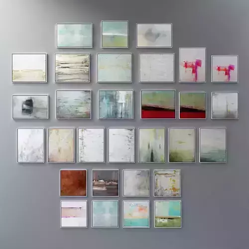 Collection of contemporary paintings John-Richard collection 17