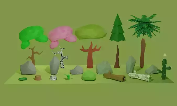 Forest LowPoly Pack