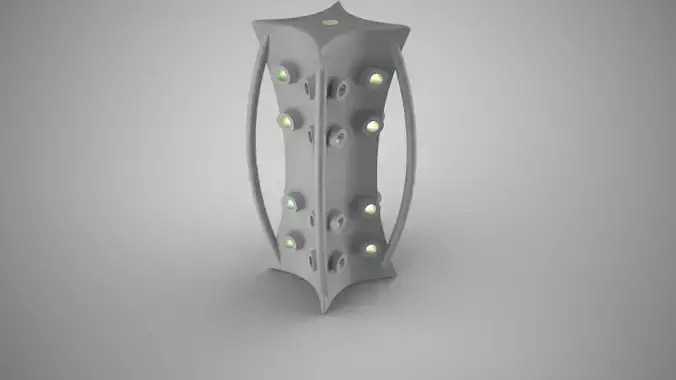 Abstract Composition Lighting 3D print model