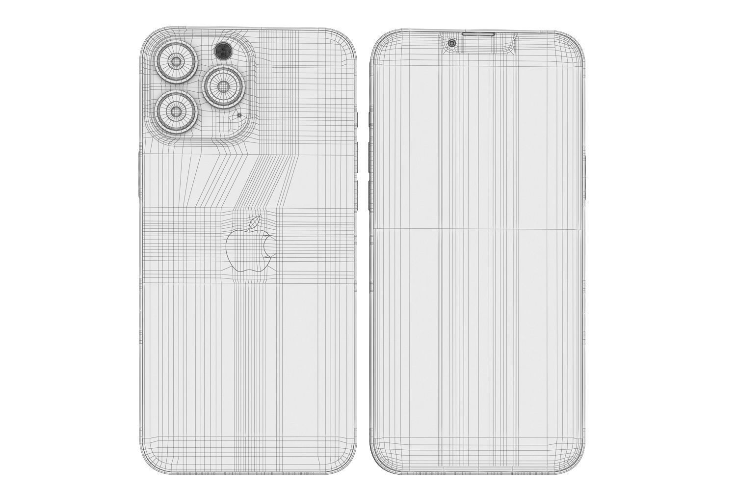 Apple iPhone 13 pro MAX Sierra Blue 3D model_16