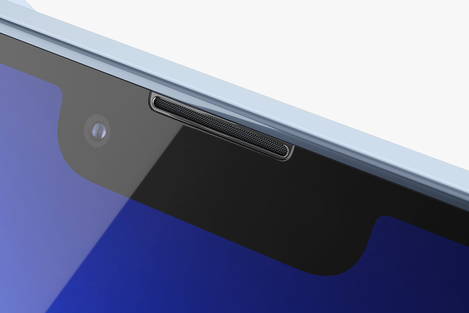 Apple iPhone 13 pro MAX Sierra Blue 3D model_4