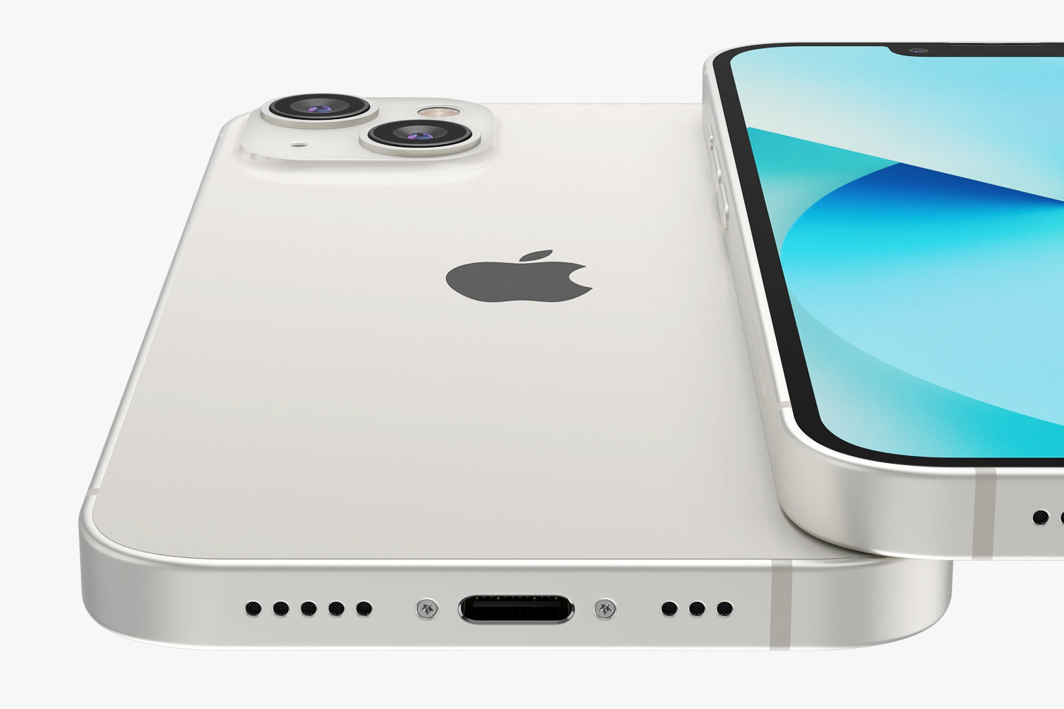 Apple iPhone 13 Starlight 3D model | CGTrader