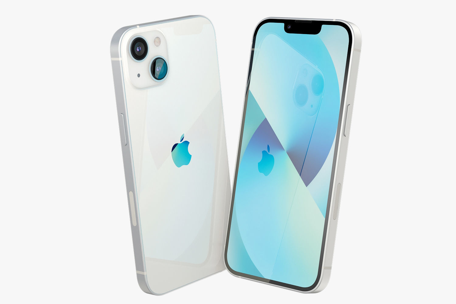 Apple iPhone 13 Starlight 3D model | CGTrader
