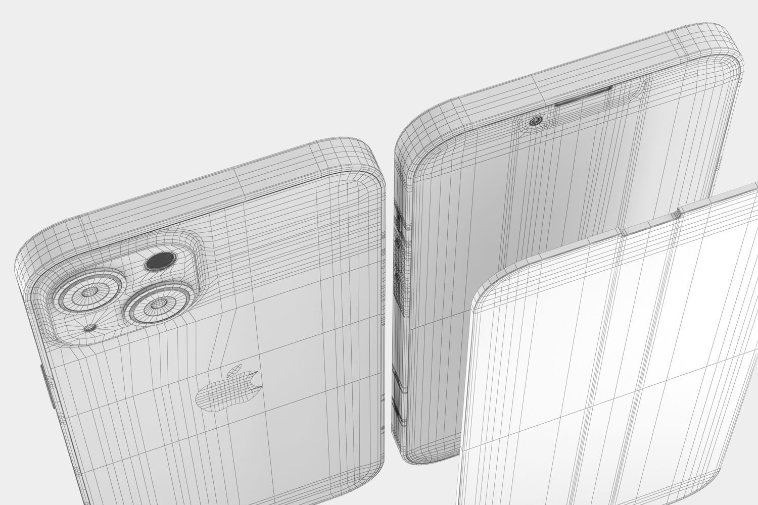 Apple iPhone 13 and 13 mini 3D model_12