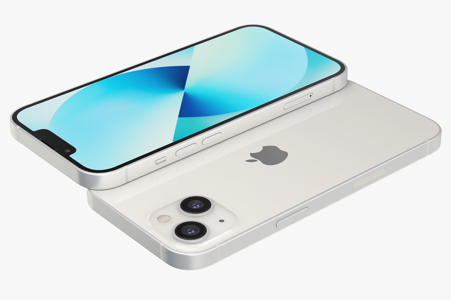 Apple iPhone 13 and 13 mini 3D model_8