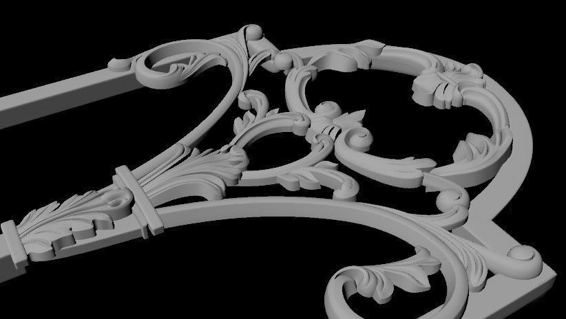 dekor ornament 3D model_2