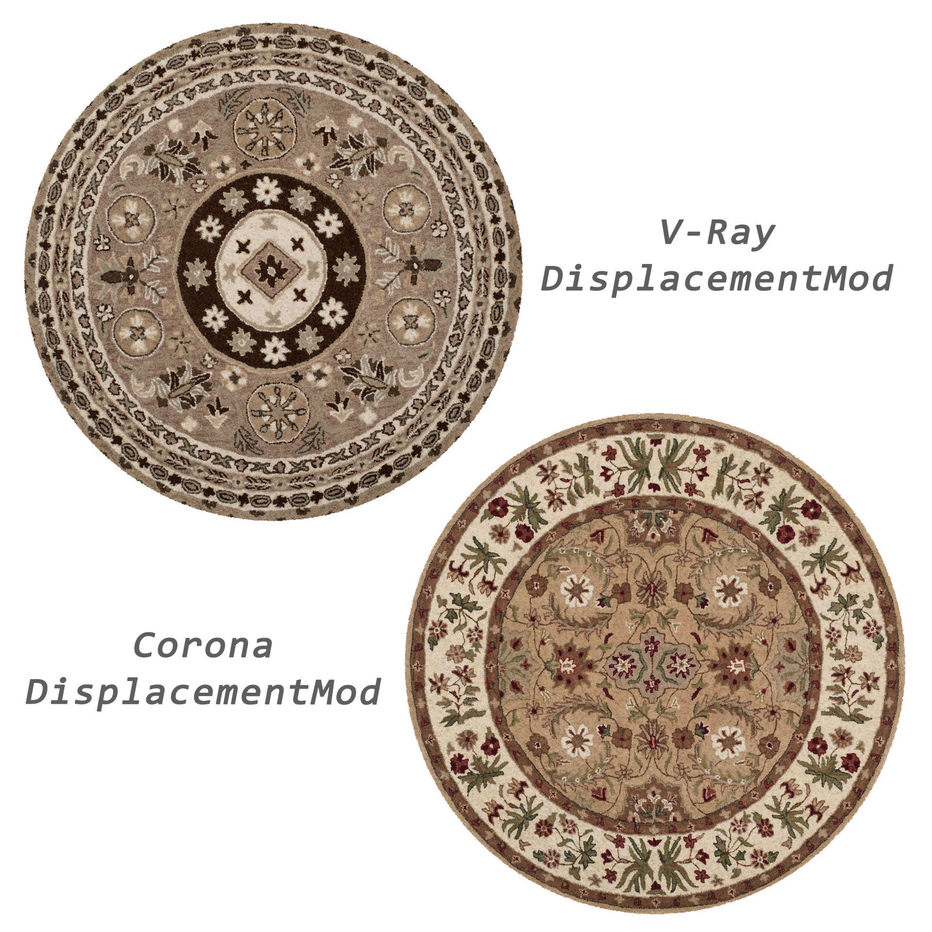 Rugs No 334 Low-poly 3D model_2