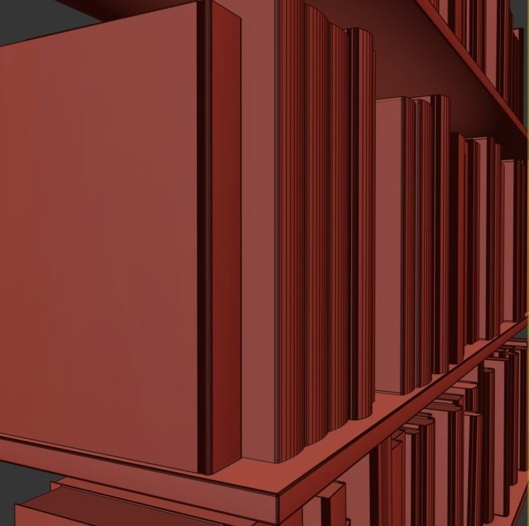 Bookes - Set  01 3D model_15