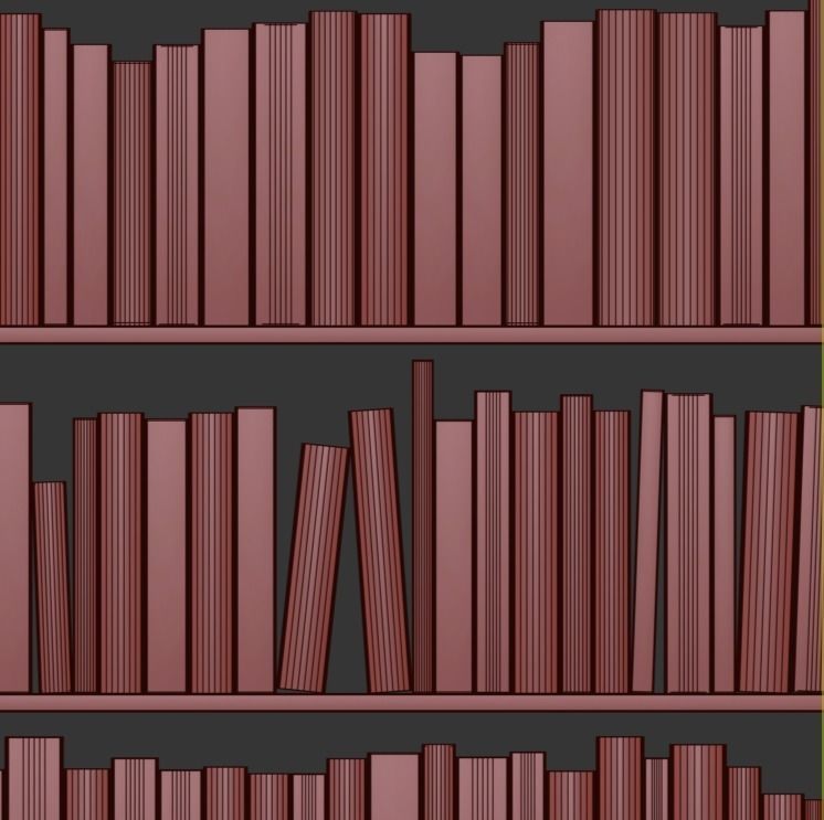 Bookes - Set  01 3D model_13
