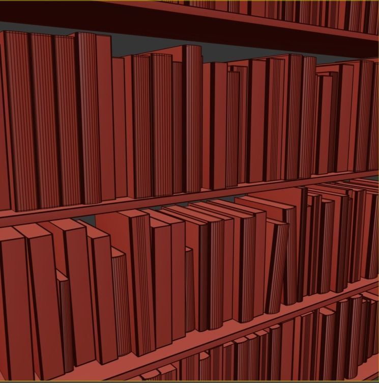 Bookes - Set  01 3D model_19