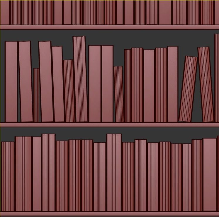 Bookes - Set  01 3D model_18