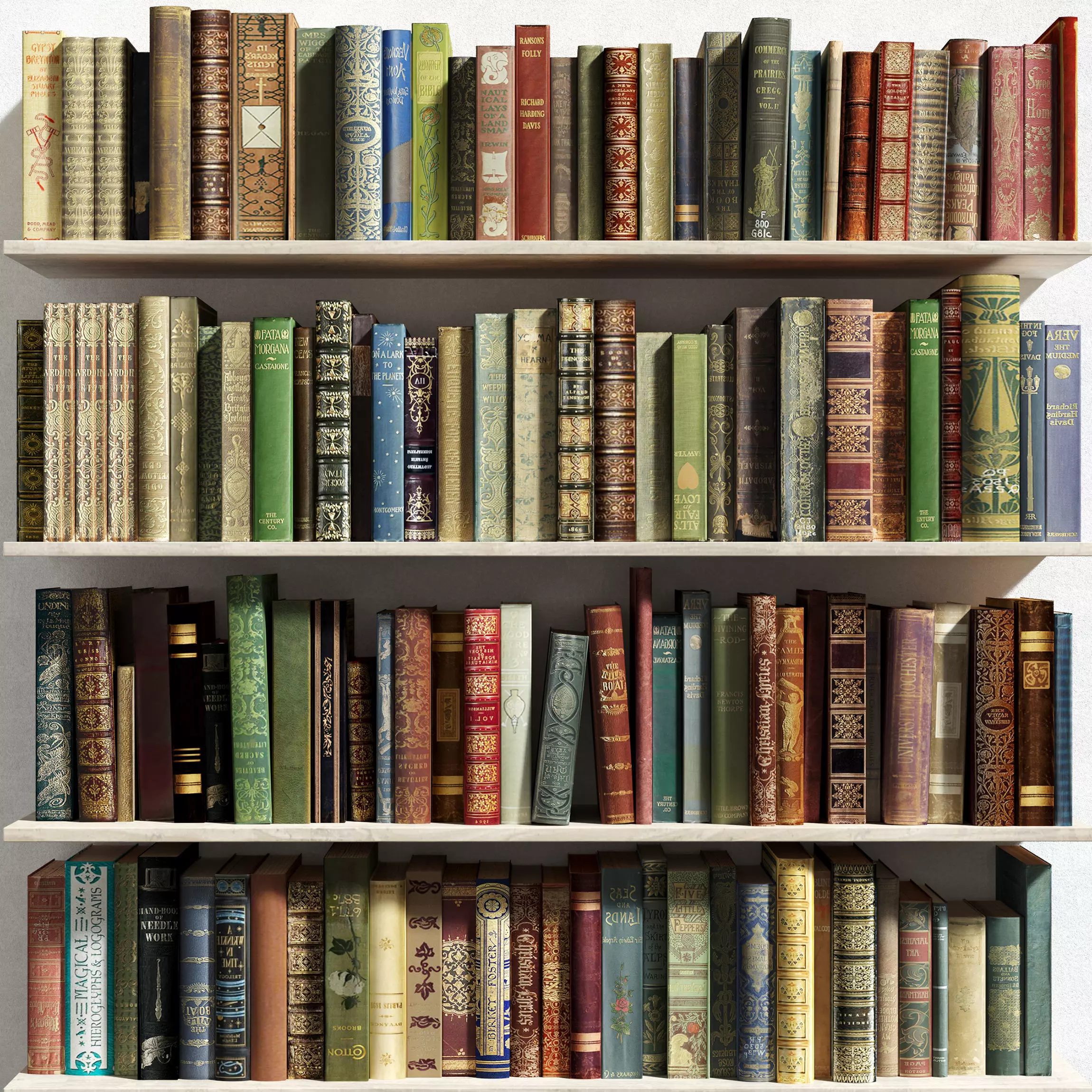 Bookes - Set  01 3D model_0