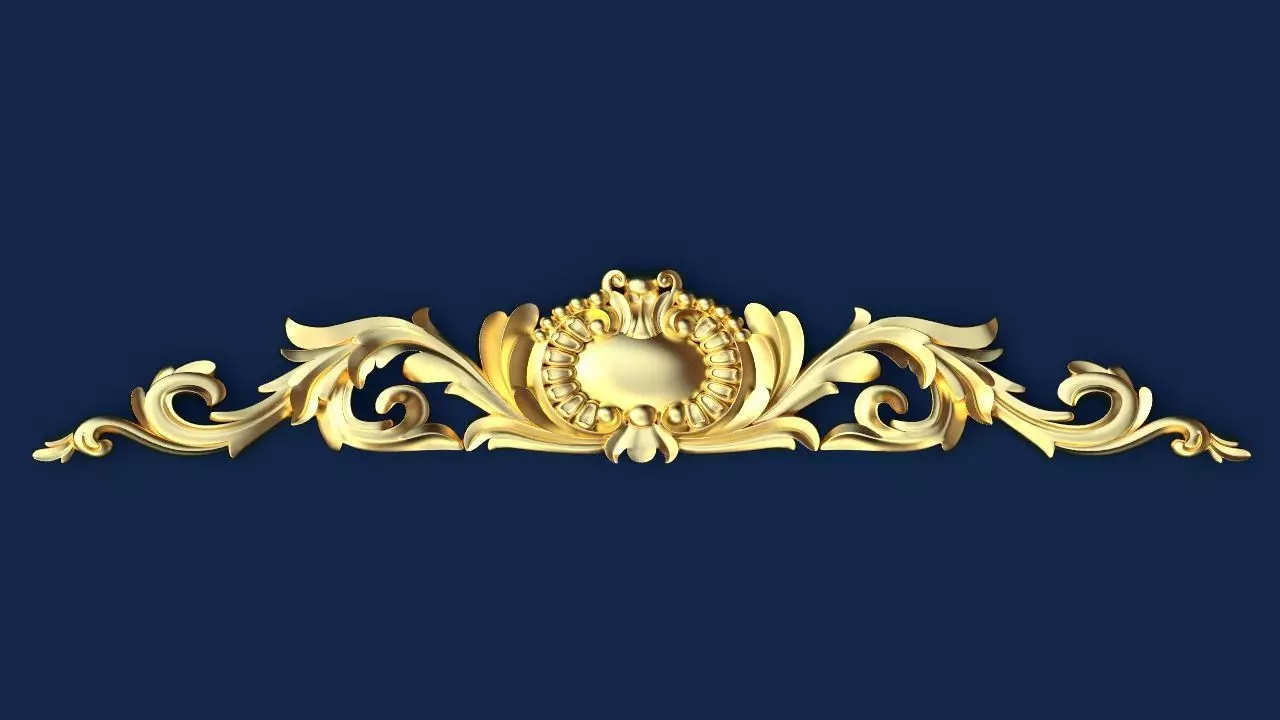 dekor ornament 3D model_0