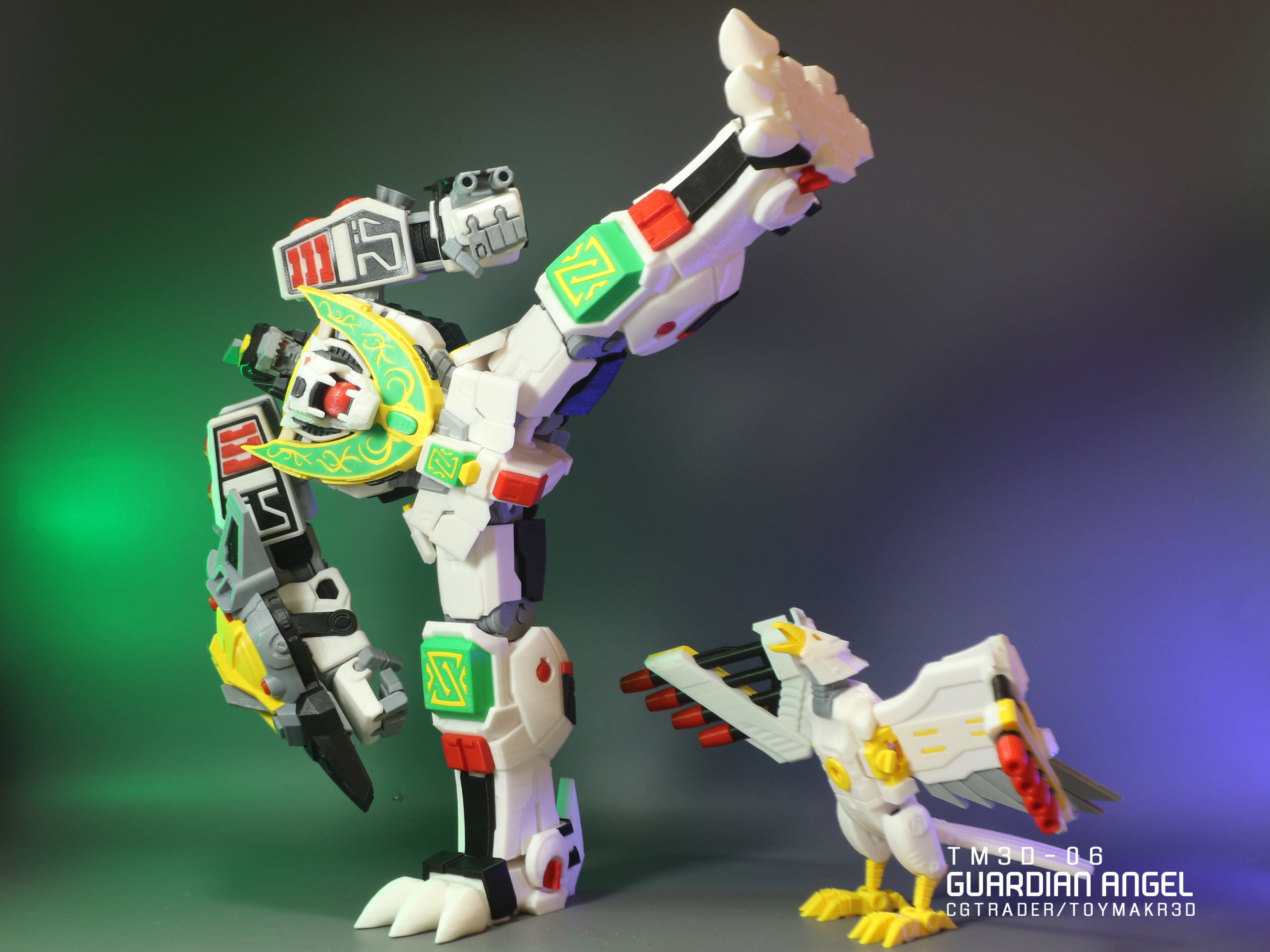 Guardian Angel 3D print model_8