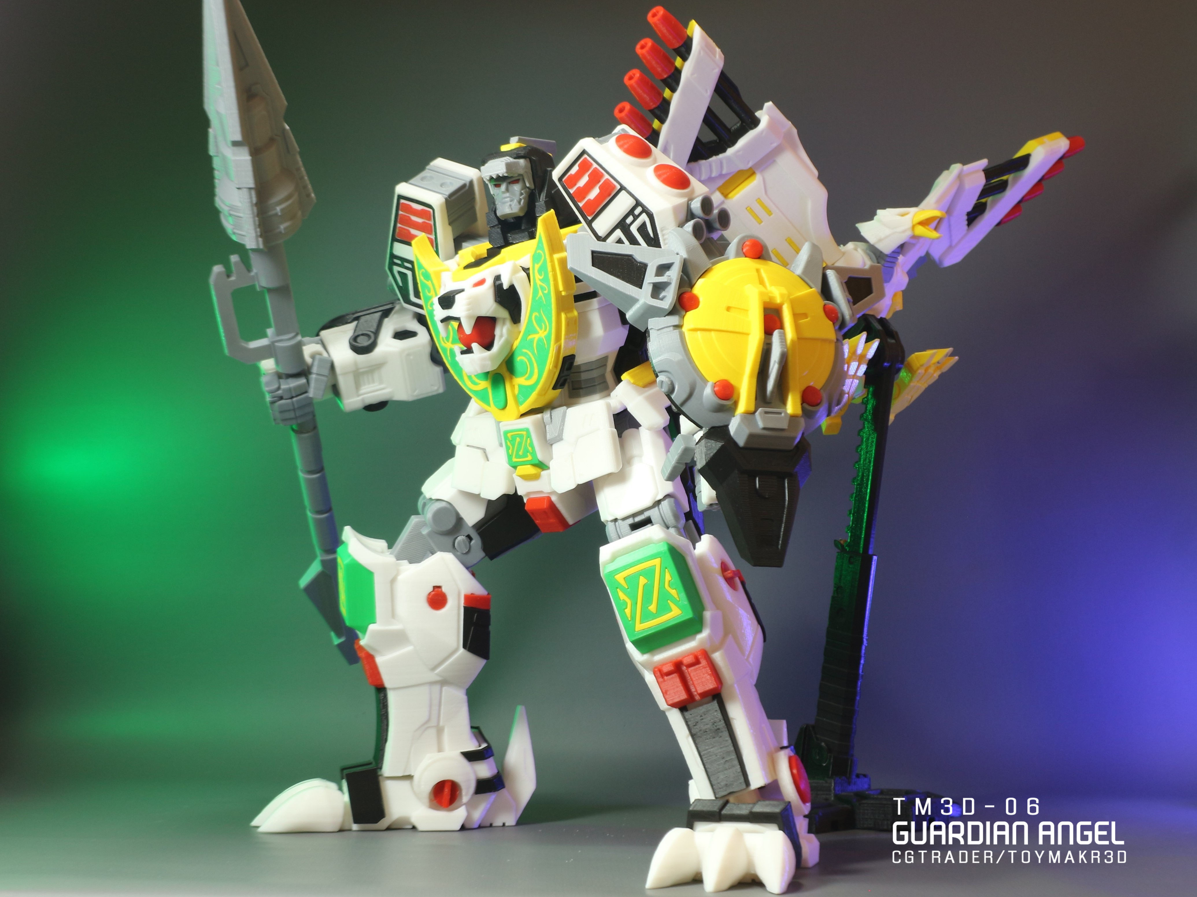 Guardian Angel 3D print model_5