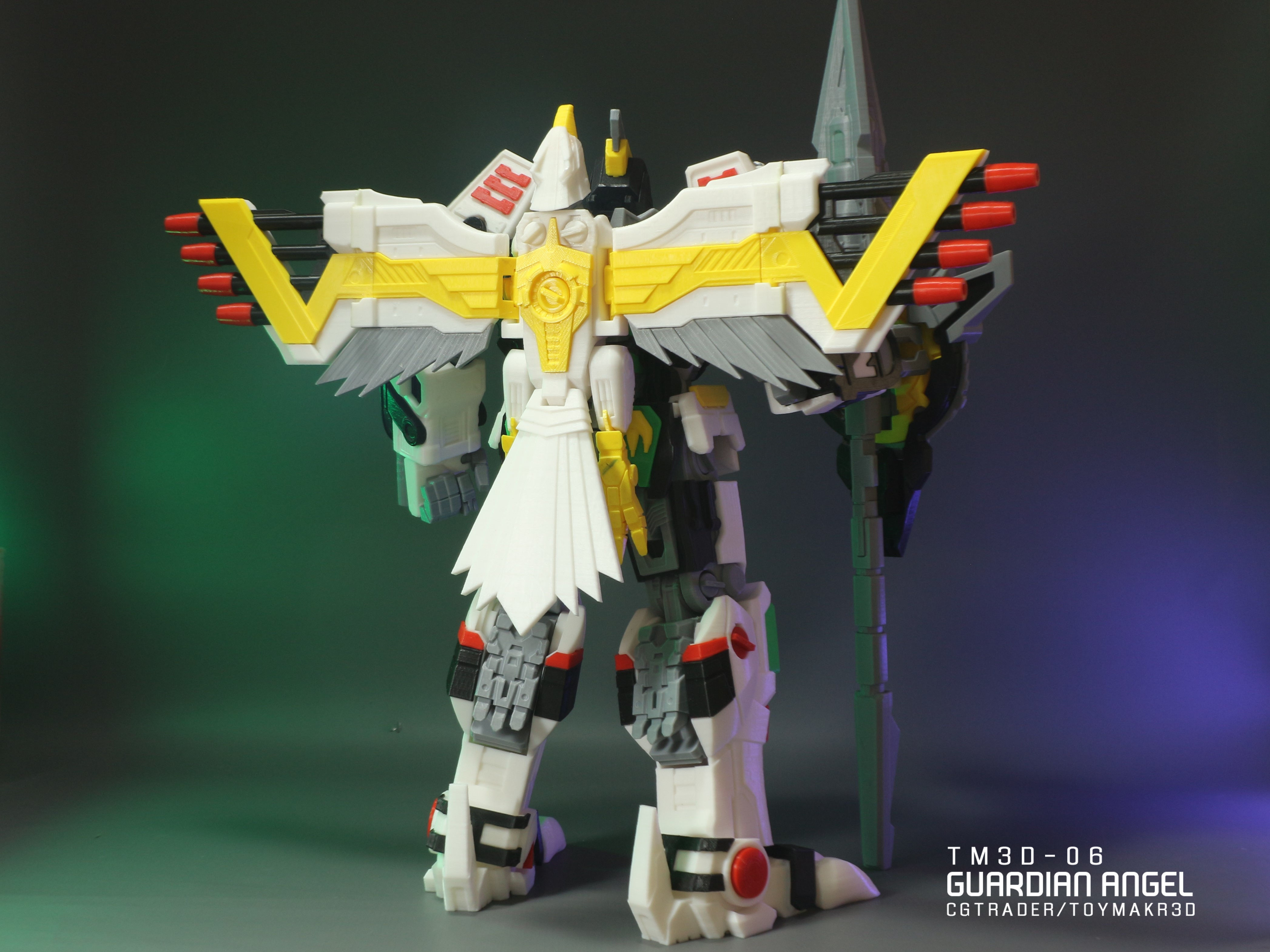 Guardian Angel 3D print model_2