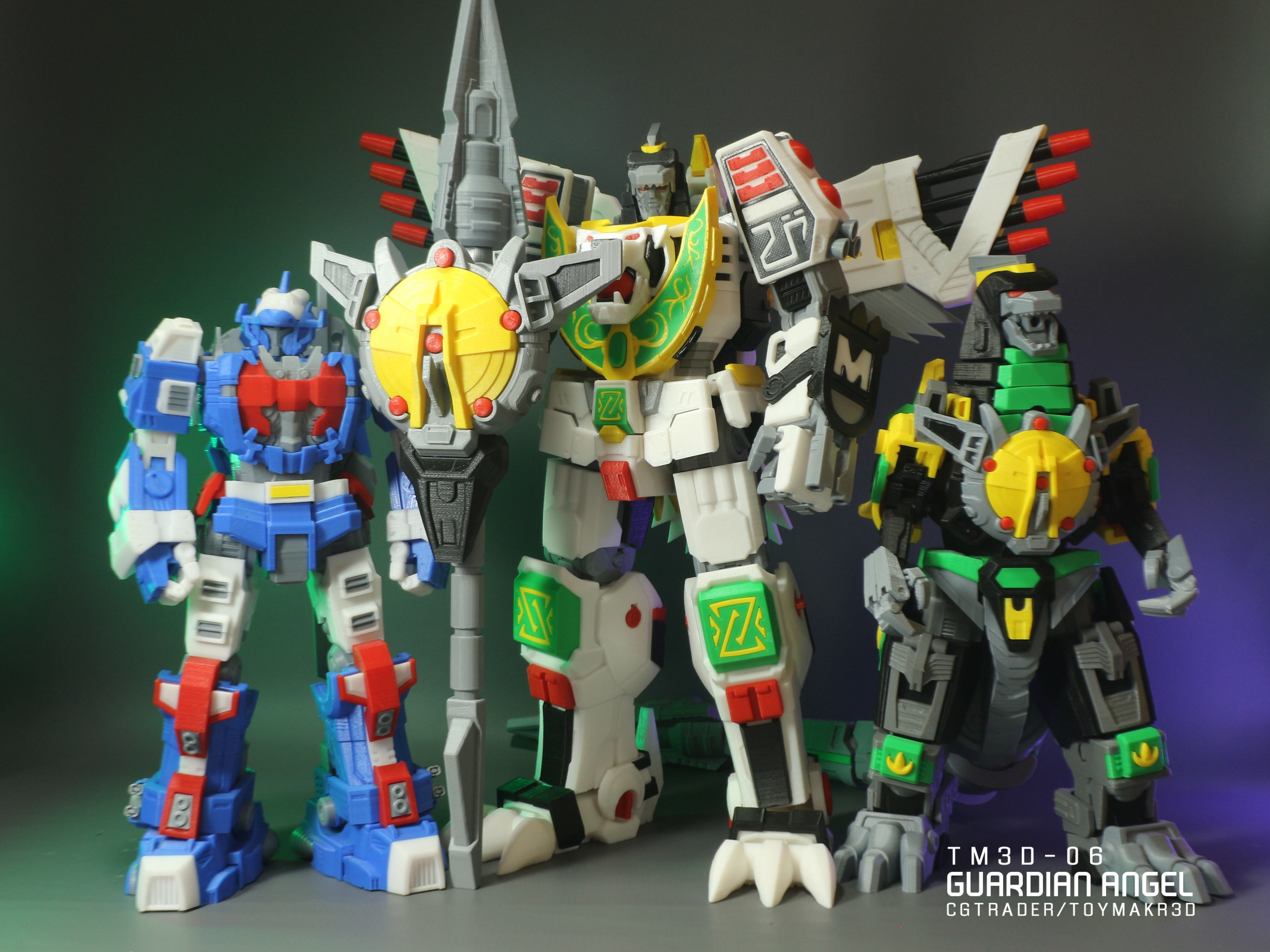 Guardian Angel 3D print model_3