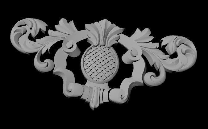 dekor ornament 3D model_1