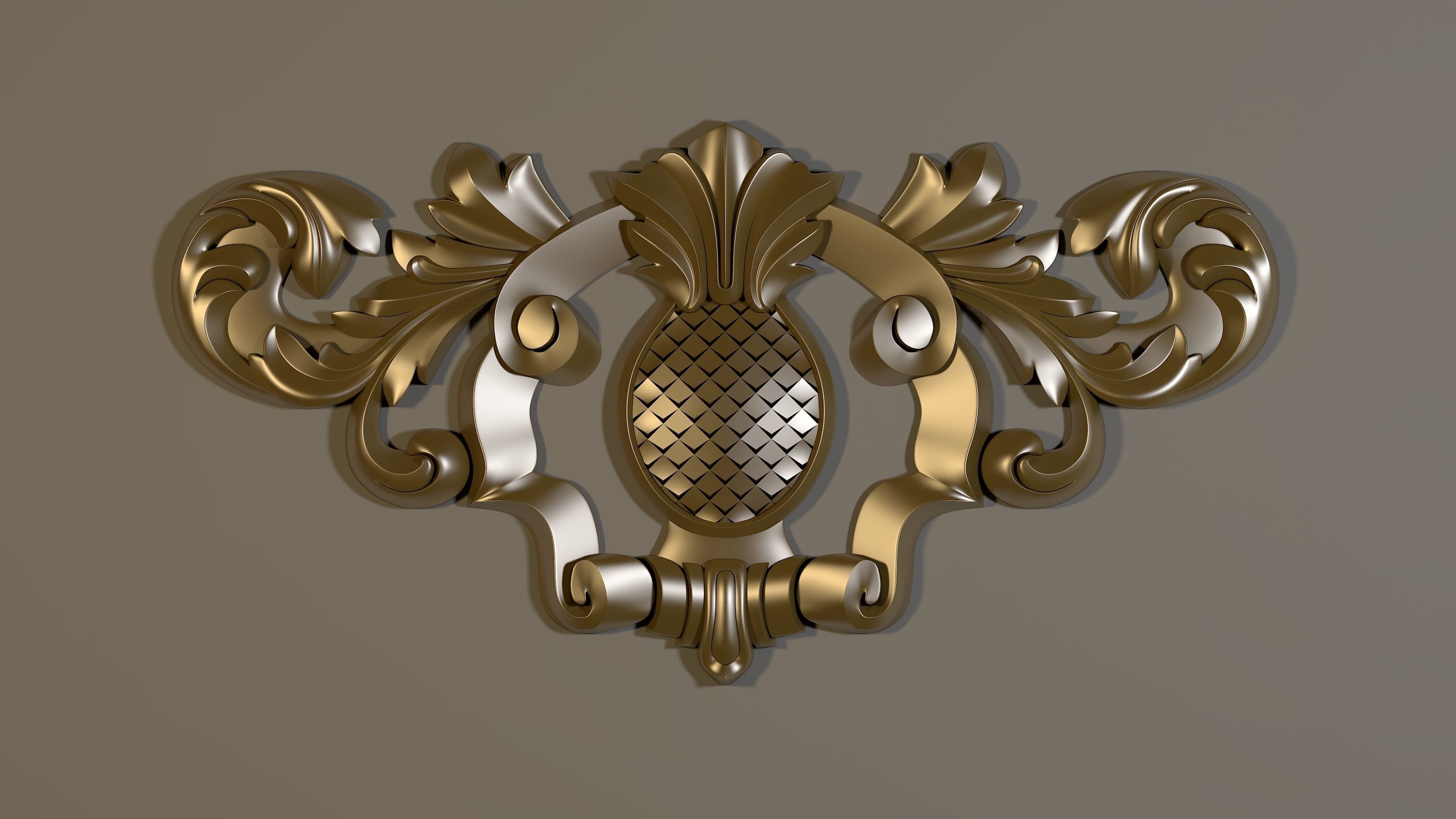 dekor ornament 3D model_2