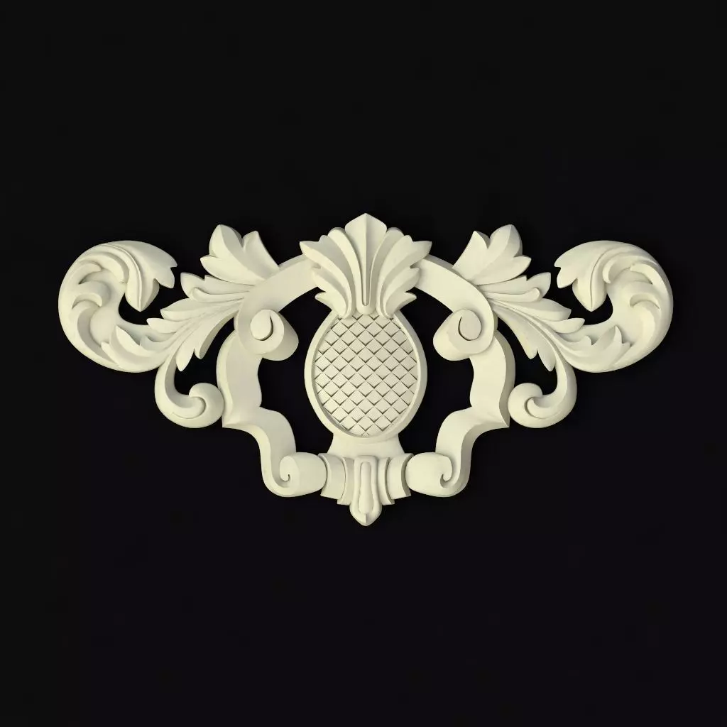 dekor ornament 3D model_0