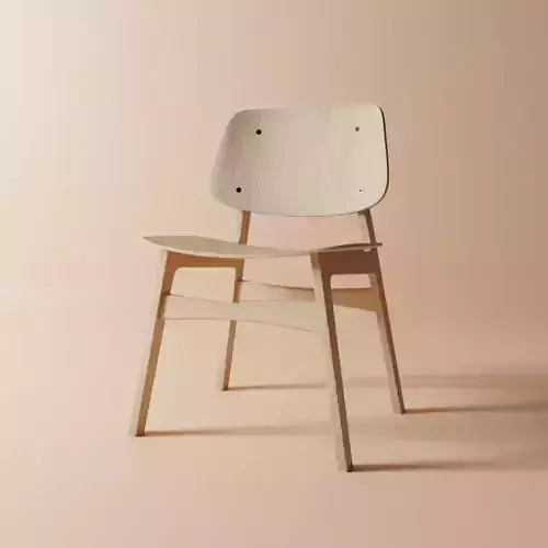 photo realistic chair model