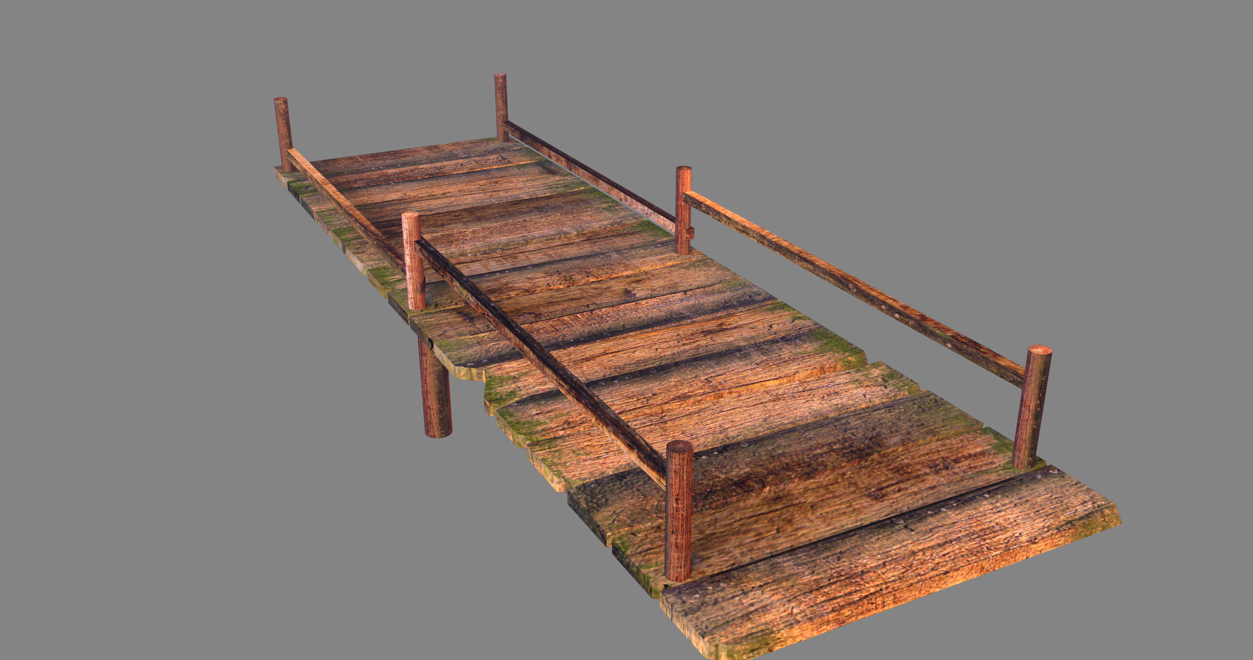 THE GABLES axe Low-poly 3D model_1