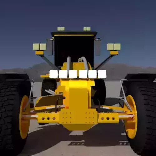 sport grader 3D model