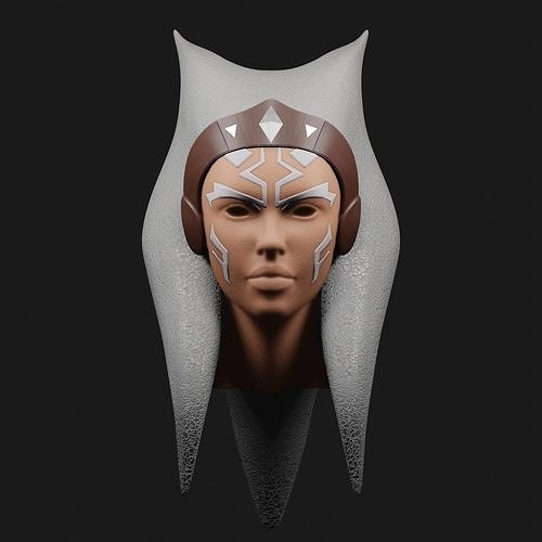 Ahsoka Tano headband 3D print model
