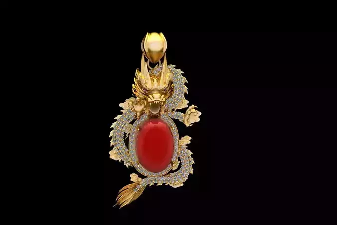  dragon pendants 