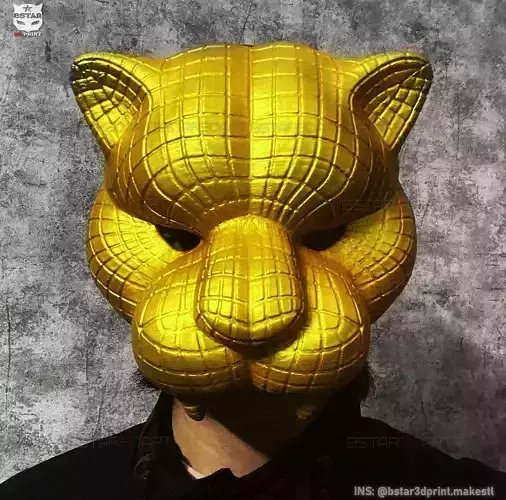 Squid Game Mask - Vip Tiger Mask  Cosplay 3D print model