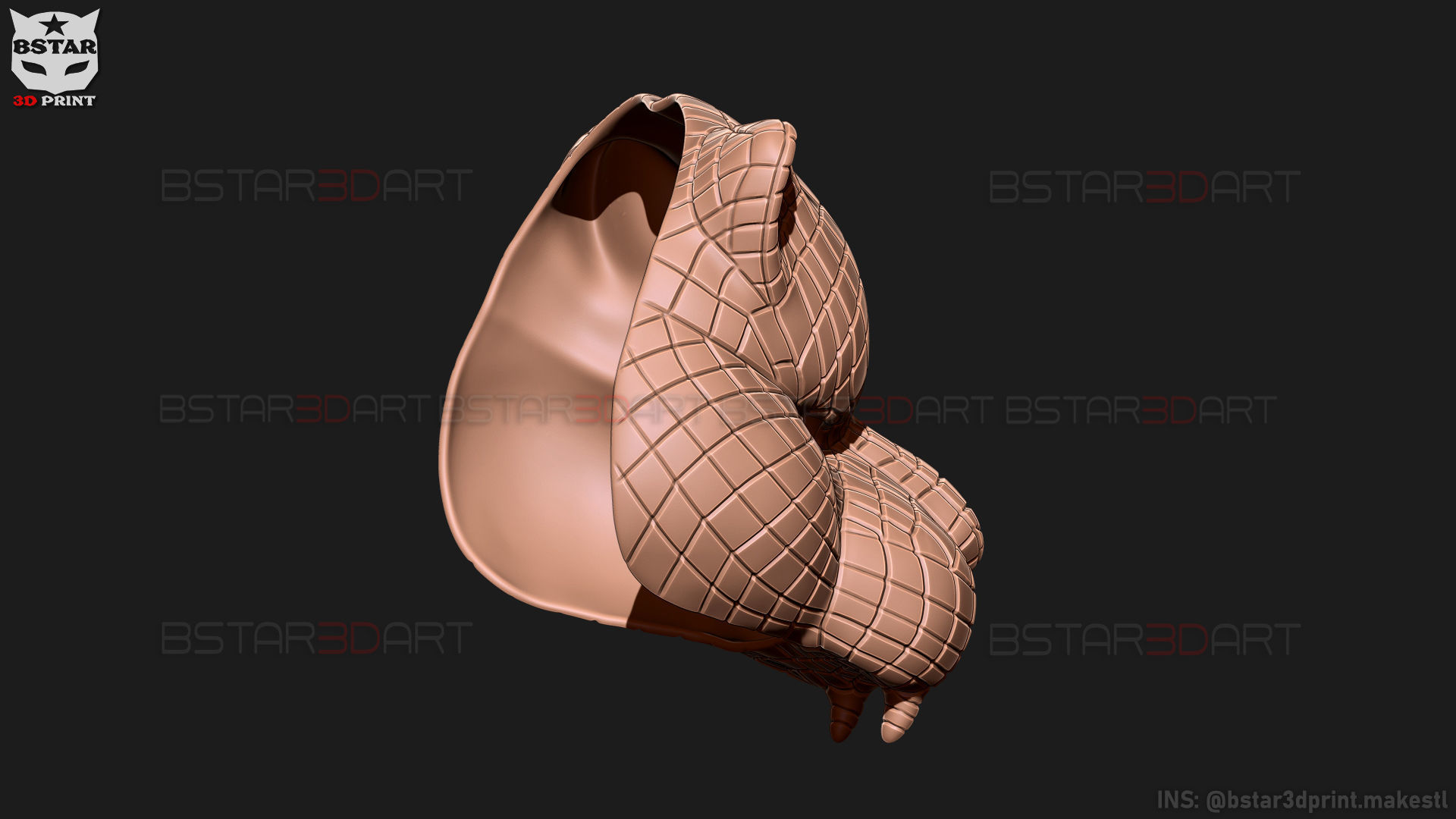 Squid Game Mask - Vip Tiger Mask  Cosplay 3D print model_31