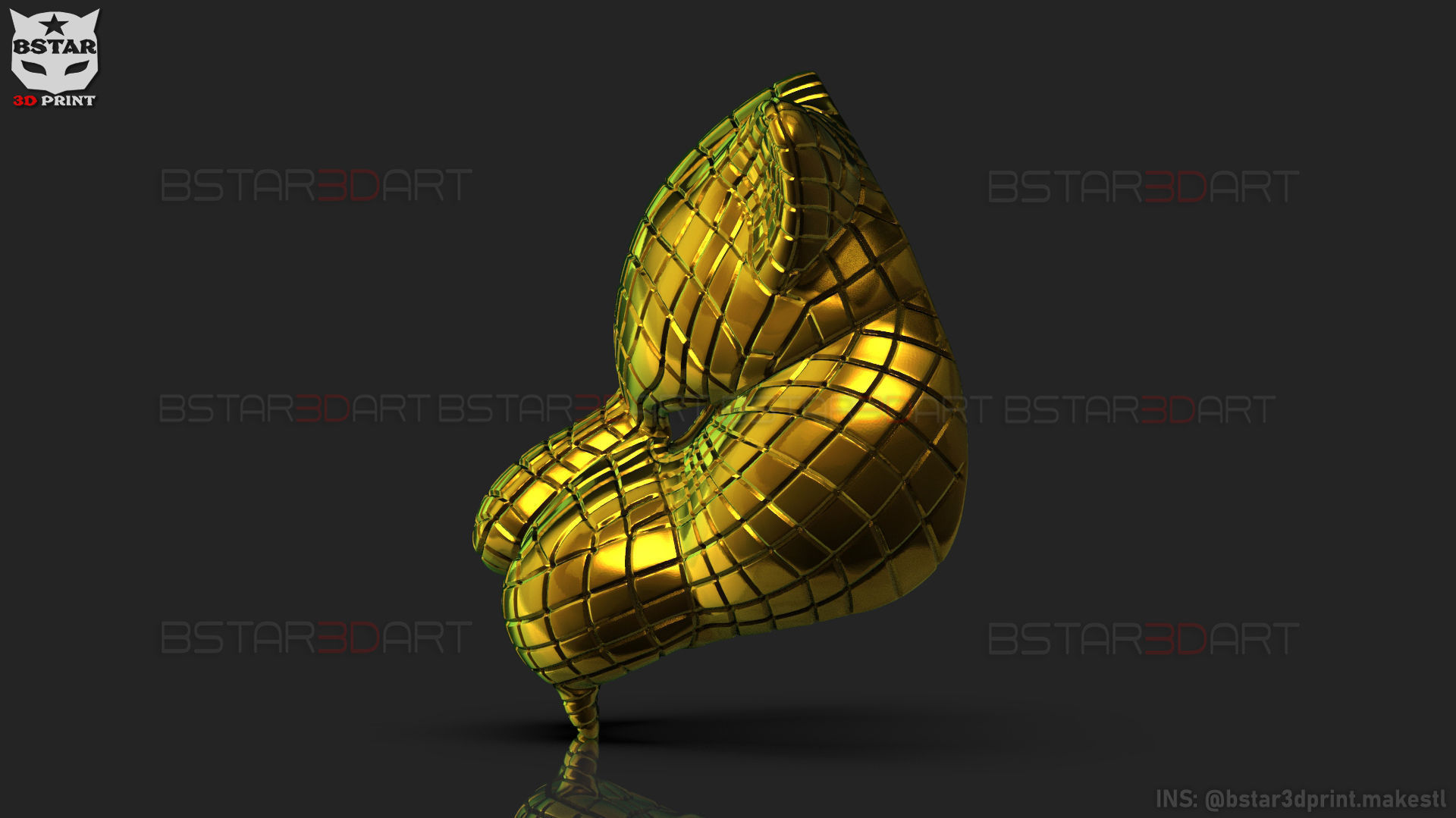 Squid Game Mask - Vip Tiger Mask  Cosplay 3D print model_24